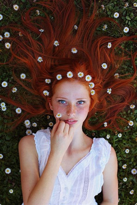 teen redhead|Striking Portraits of Gorgeously Freckled Redheads by Maja Topcagic